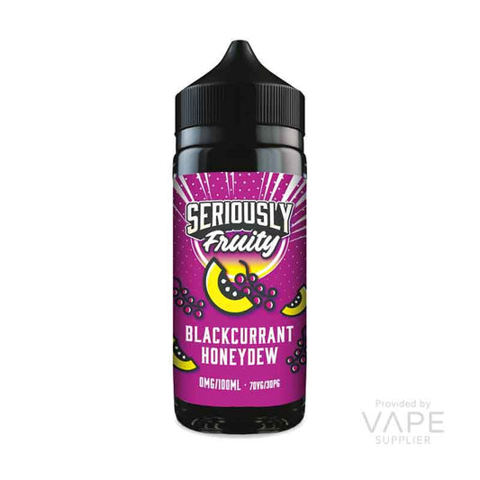Seriously Fruity by Doozy Vape Co Blackcurrant Honeydew 100ml Shortfill