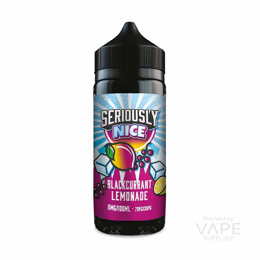 Seriously Nice by Doozy Vape Co Blackcurrant Lemonade 100ml Shortfill