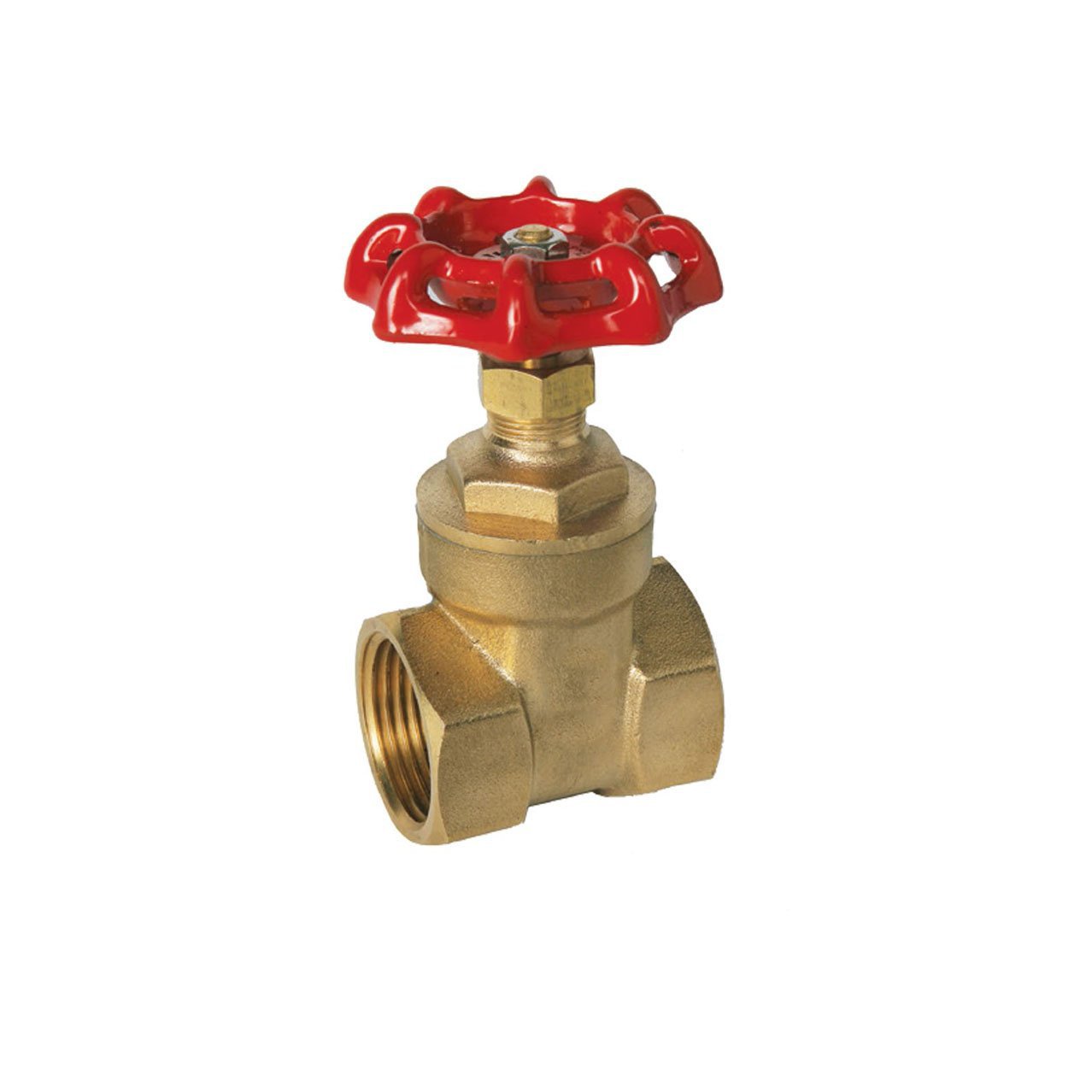 Solid Brass Gate Valve Diy 3869 (Parcel Rate)