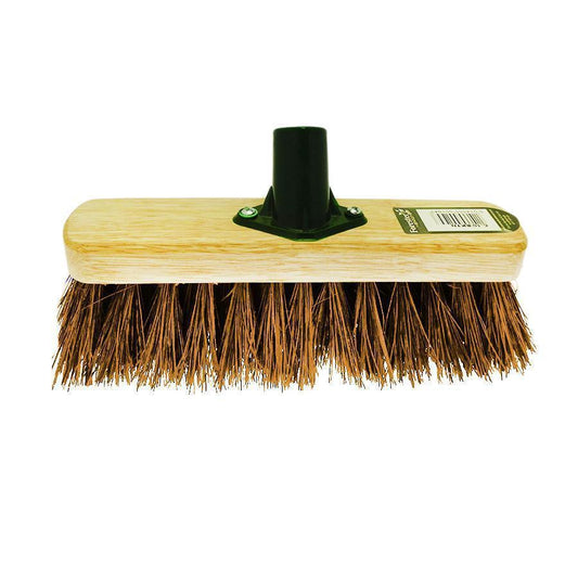9'' Hard Coco Bassine Garden Brush Head SK28395 (Parcel Rate)