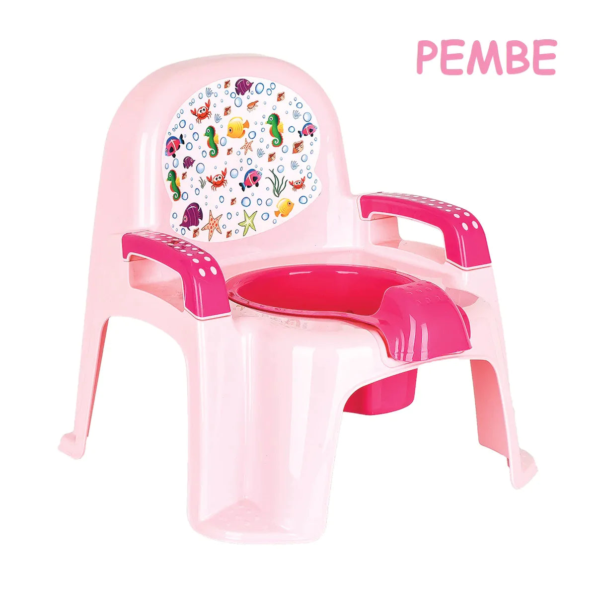 Moblen Afacan Baby Potty Trainer Chair Assorted Colours 33 x 30 x 30 cm CM135 (Parcel Rate)