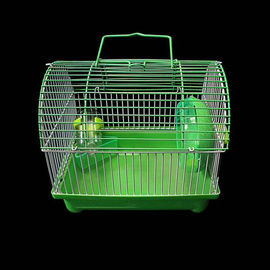 Indoor Small Pet Mouse Cage with Handle Plastic Assorted Colours 0082 (Parcel Rate)