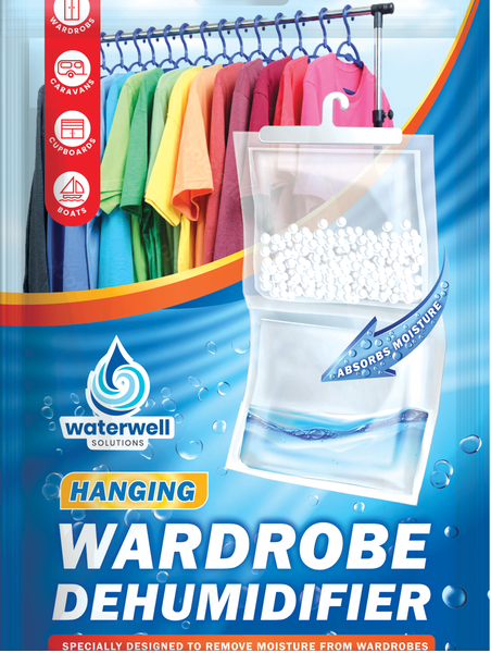 IIGEurope Wardrobe Hanging Dehumidifier DEE3 (Parcel Rate)