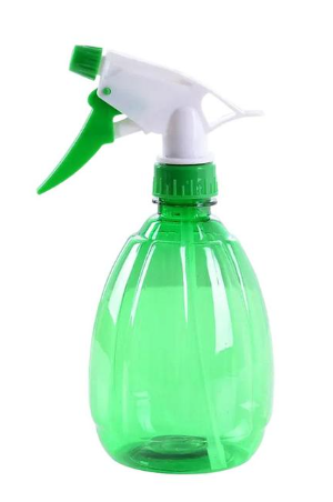 Plastic Hair Spray Bottle 13 cm 500 ml Assorted Colours 7109  (Parcel Rate)