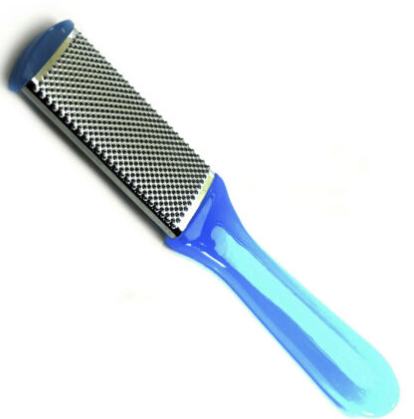 Foot Pedicure Rasp File Scrubber Assorted Colours 6285 (Parcel Rate)