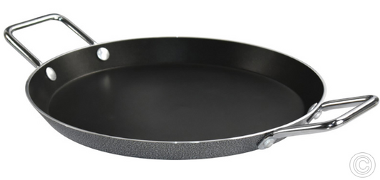 ASHLEY Non Stick Paella Pan 32cm Steel Handles STK32 (Parcel Rate)