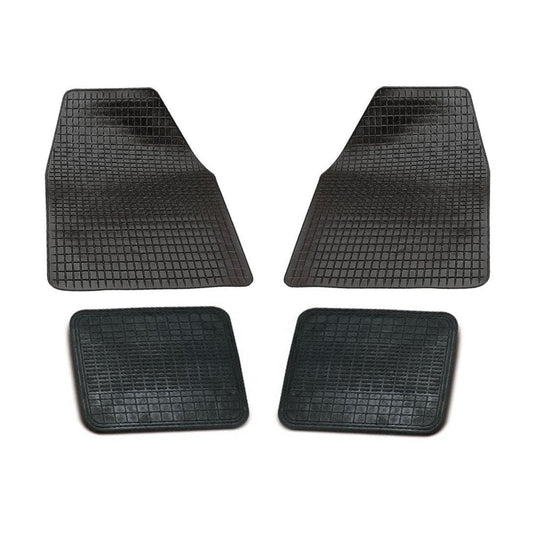 Rubber Car Mat Set  4 Pieces 4226 (Parcel Rate)