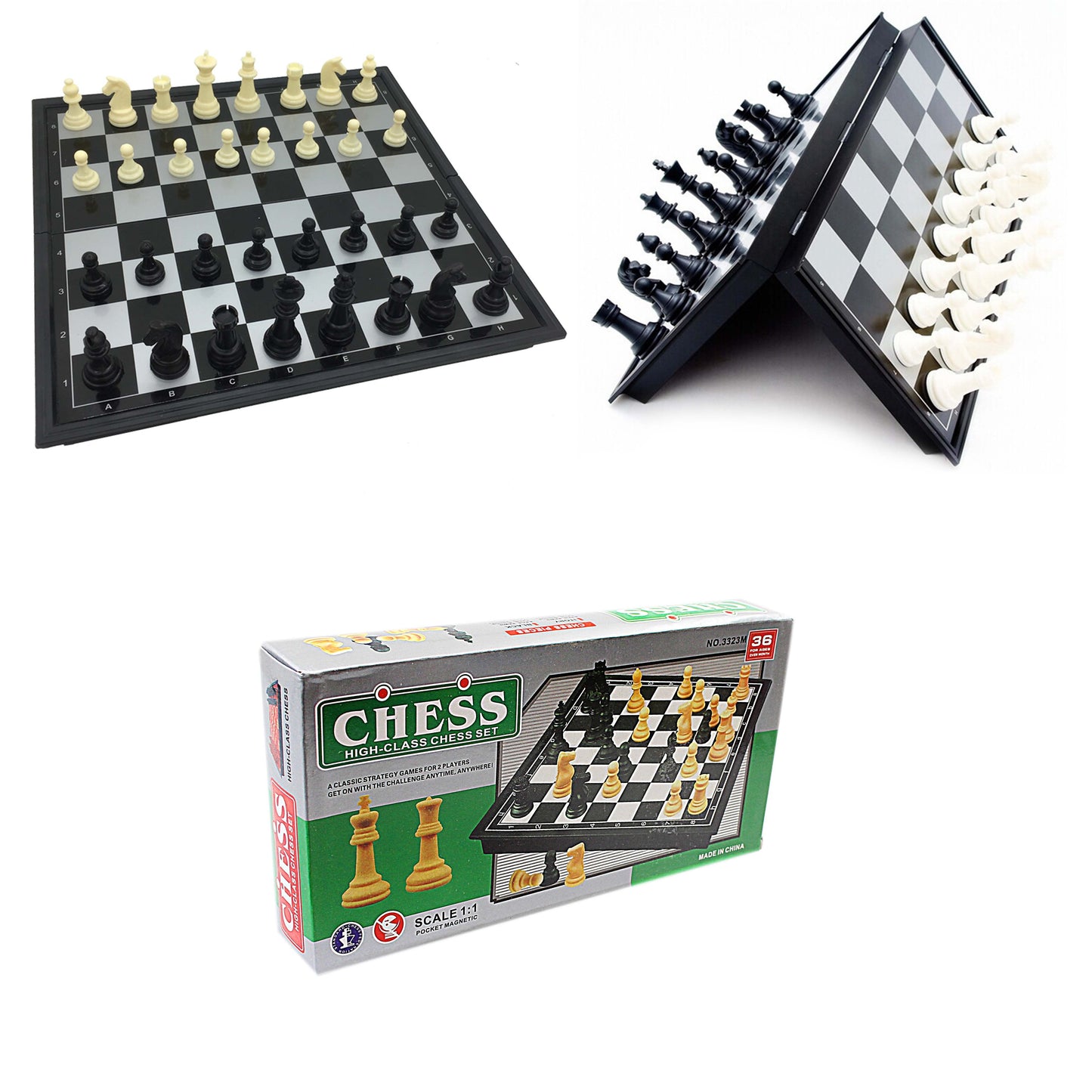 Chess Set Large 15 x 30 CM 3836 (Parcel Rate)