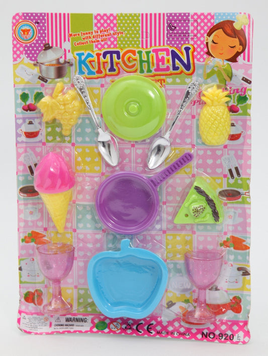 Children's 'Kitchen' Play Set 1717 (Parcel Rate)