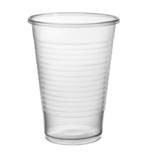 80 Pack Clear Disposable Plastic Cups 180cc PCB02C / 4526 (Parcel Rate)