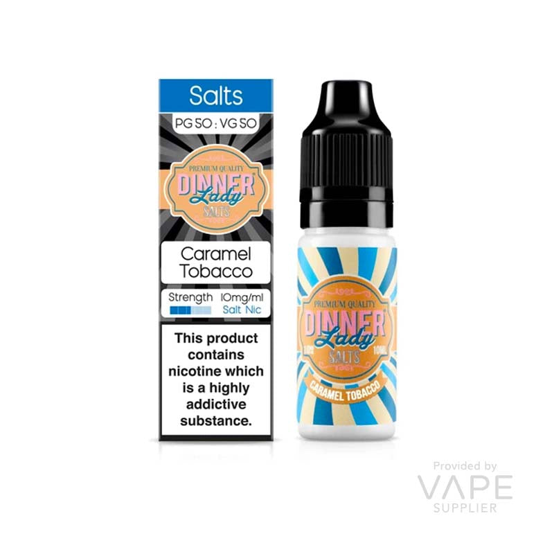 Dinner Lady Caramel Tobacco Nic Salt