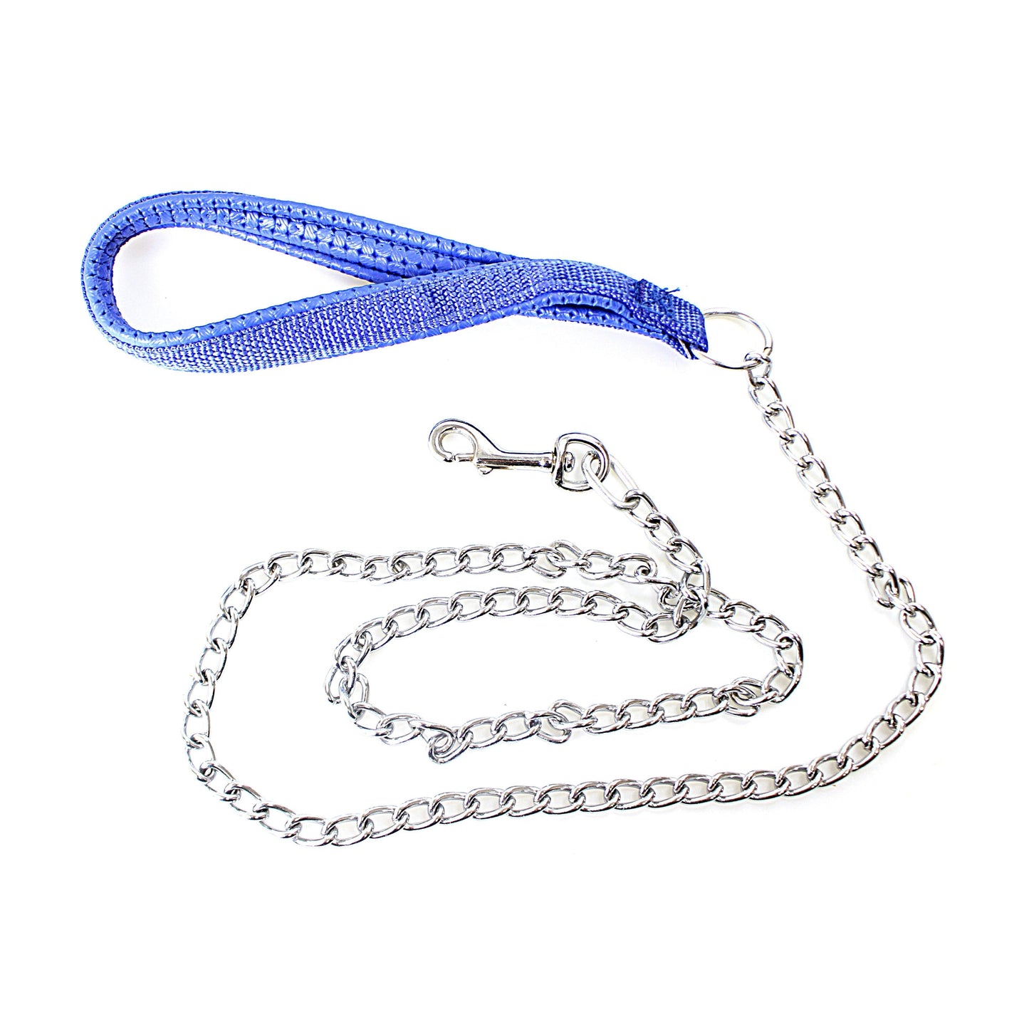 Heavy Duty Dogs Lead With Chain 20cm Strap With 97cm Chain 3 Colours 3033/3303 (Large Letter Rate)