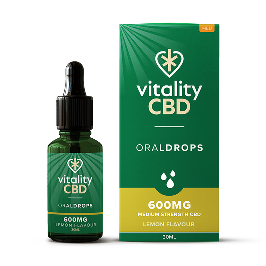 Vitality CBD Lemon Oral Drops 30ml
