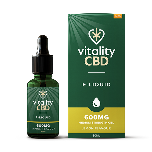 Vitality CBD Lemon Broad Spectrum E-liquid 30ml