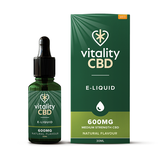 Vitality CBD Natural Broad Spectrum E-liquid 30ml