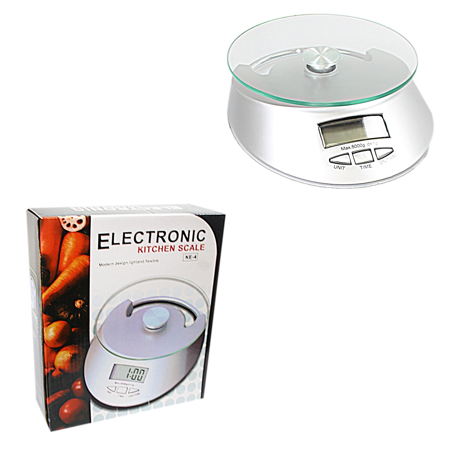 Modern Electronic Food Scale Kitchen Food Digital Scale 0104 (Parcel Rate)