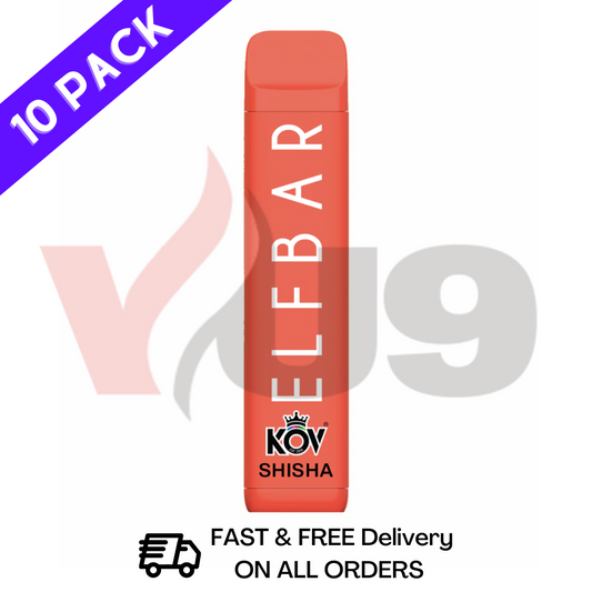 Elf Bar Berry Blossom Pack of 10 Shisha Range Flavour