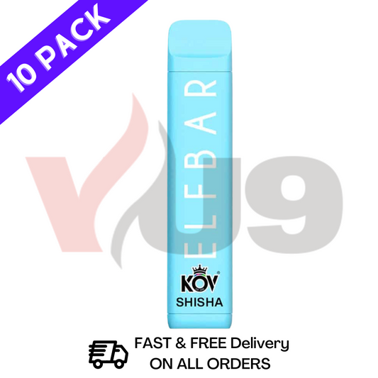Elf Bar Two Grapes Pack of 10 Shisha Range Flavour Bulk Buy Today! 