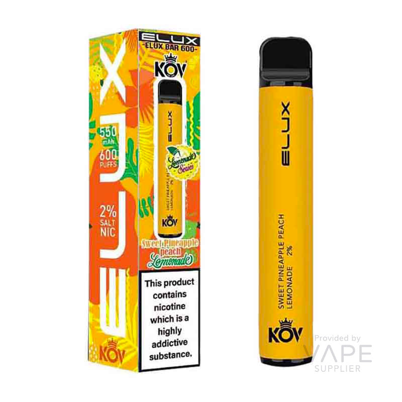 Elux Bar 600 KOV Lemonade Series Disposable Vape