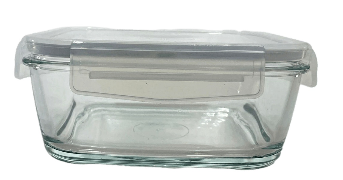 Glass Container With Plastic Lid Household Use Kitchen 1150cc FRS249KDP (Parcel Rate)