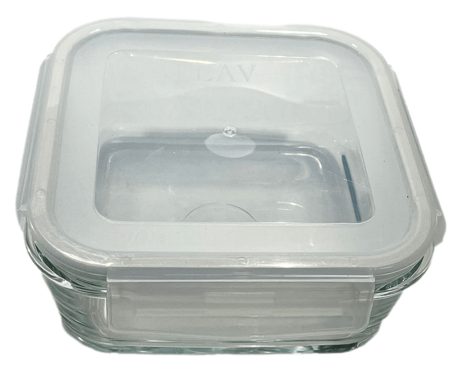 Glass Container With Plastic Lid Household Use Kitchen 1150cc FRS249KDP (Parcel Rate)