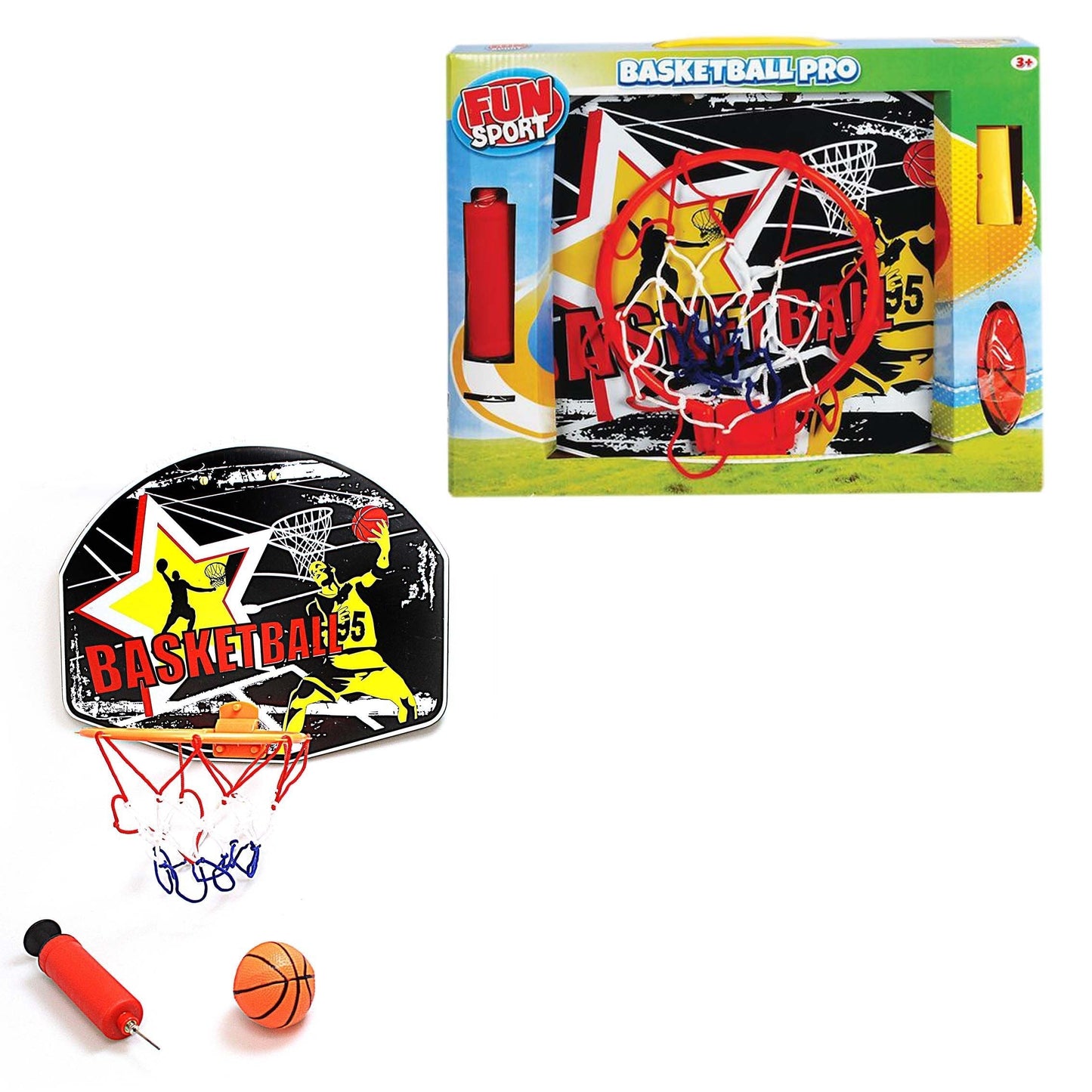 Childrens Indoor/Outdoor Fun Sport Basketball Pro Hoop And Ball 3051 (Parcel Rate)