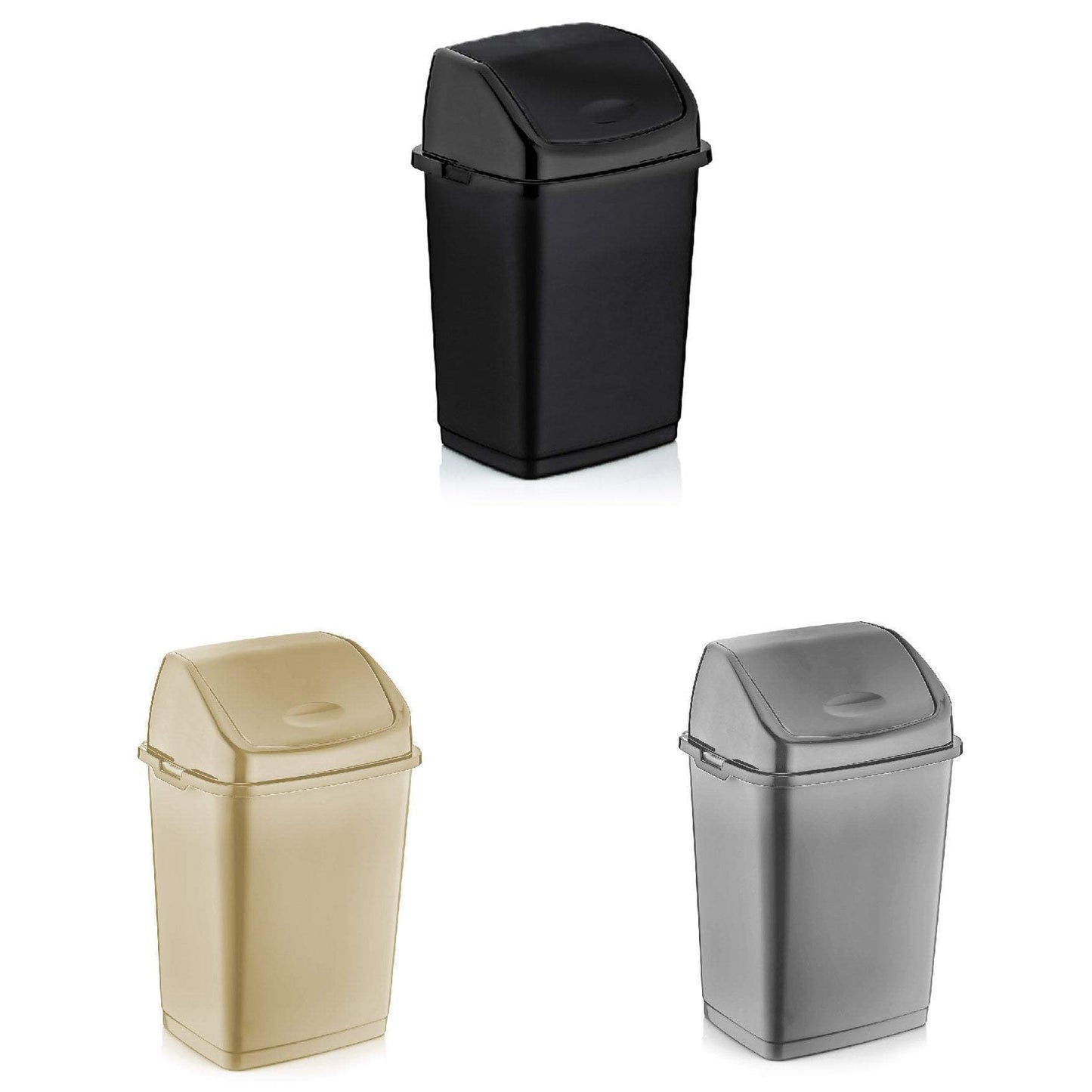 Fantasy Swing Bin 50 Litres Home kitchen 9705 (Big Parcel Rate)