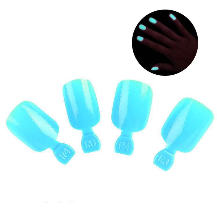 Professional Touch Finger Nail Tips False Nails Assorted Colour With Glue 1195 (Large Letter Rate)