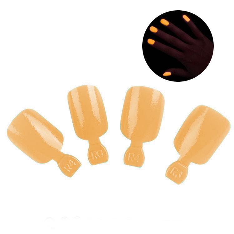 Professional Touch Finger Nail Tips False Nails Assorted Colour With Glue 1195 (Large Letter Rate)