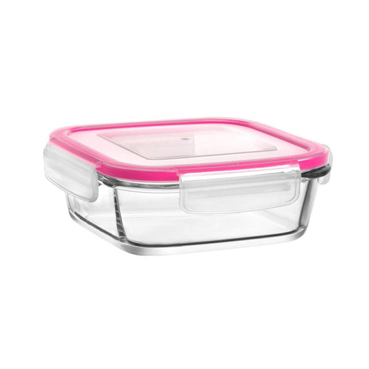 Glass Food Container With Plastic Lid Household Use Kitchen 720cc FRS247KDP (Parcel Rate)