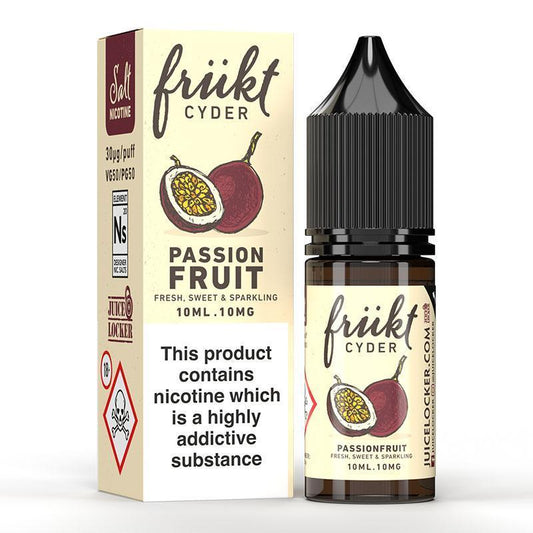 Frukt Cyder Passionfruit Nic Salt