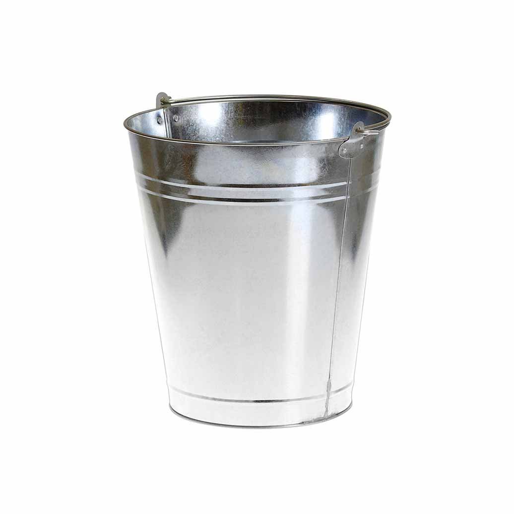 Galvanised Bucket 9 Litres Indoor Outdoor Use st3234 (Parcel Rate)