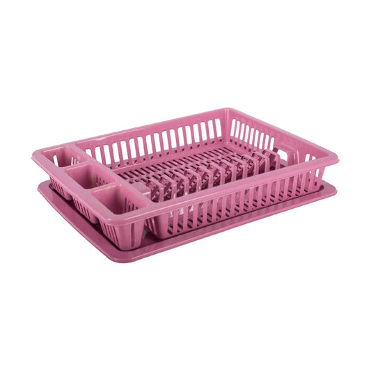 Luxury Dish Drainer With Tray Natural CERI732 (Parcel Rate)