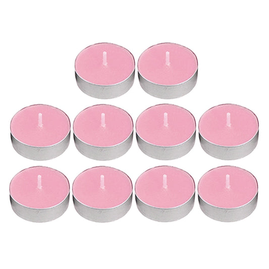 Beautifully Scented Opella Sunset Pink 15 Tealight Candles 3.5 Hour Burn Time CD001SP (Large Letter Rate)