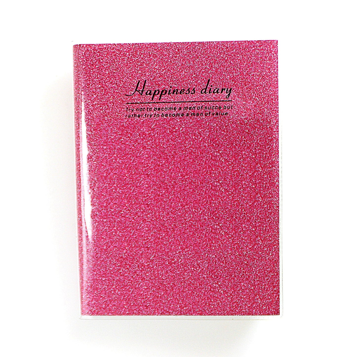A5 Sparkling Cover Happiness Diary Daily Memories Book Assorted Colours 3259 (Parcel Rate)