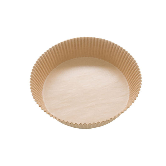 Kitchen Baking Brown Air Fryer Paper Liners 160 x 45 mm 100pcs 7046 (Parcel Rate)