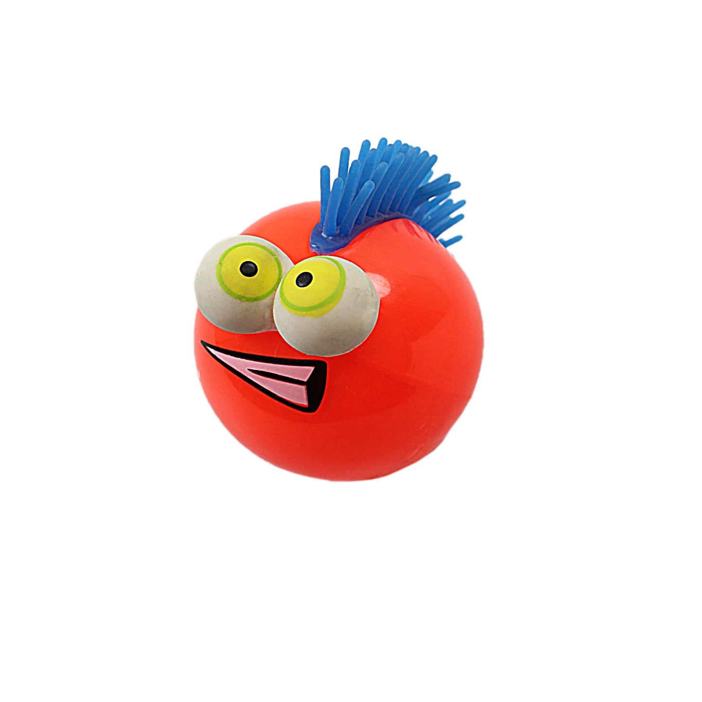 Fun Angry Face Crazy Critters Light Up Kids Squeeze Throwing Balls 6981 (Parcel Rate)