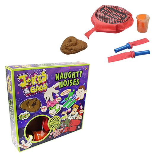 Jokes & Gags Pranking Set Naughty Noises For Childrens 7111 (Parcel Rate)