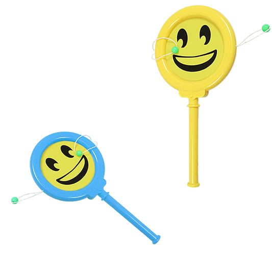 Smile Emoji Drum Paddle Tune Jokes And Gags Kids 9931 (Parcel Rate)