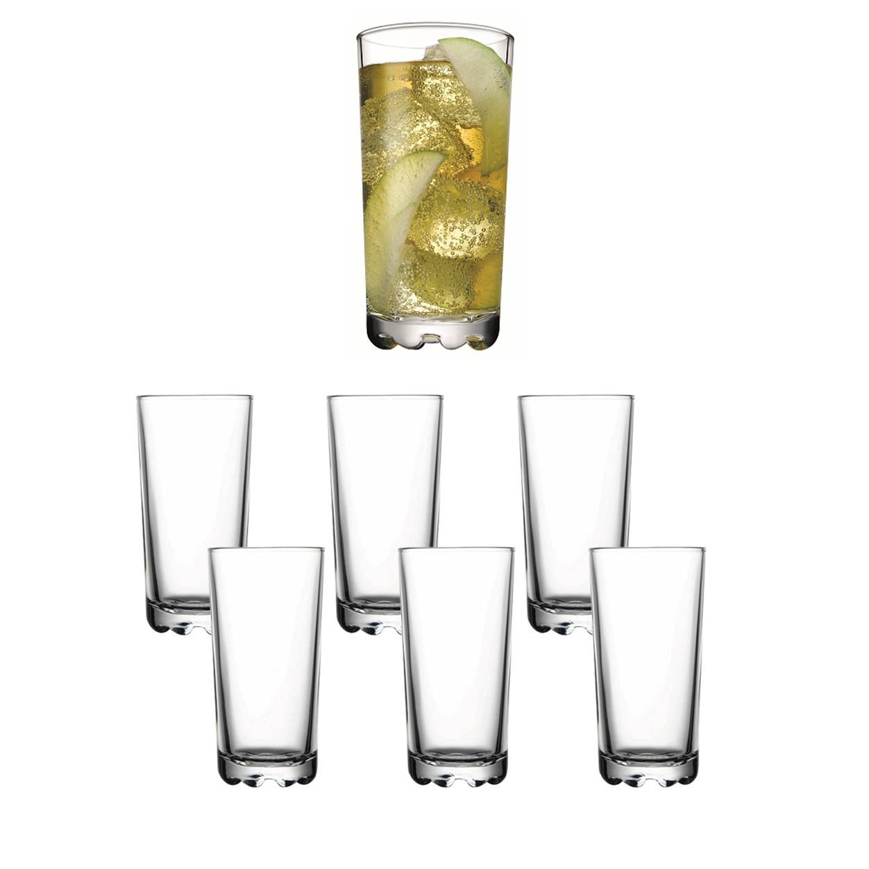 6 Pack Karaman Tumbler Glasses Kitchen Dining 300ml 52449 (Parcel Rate)