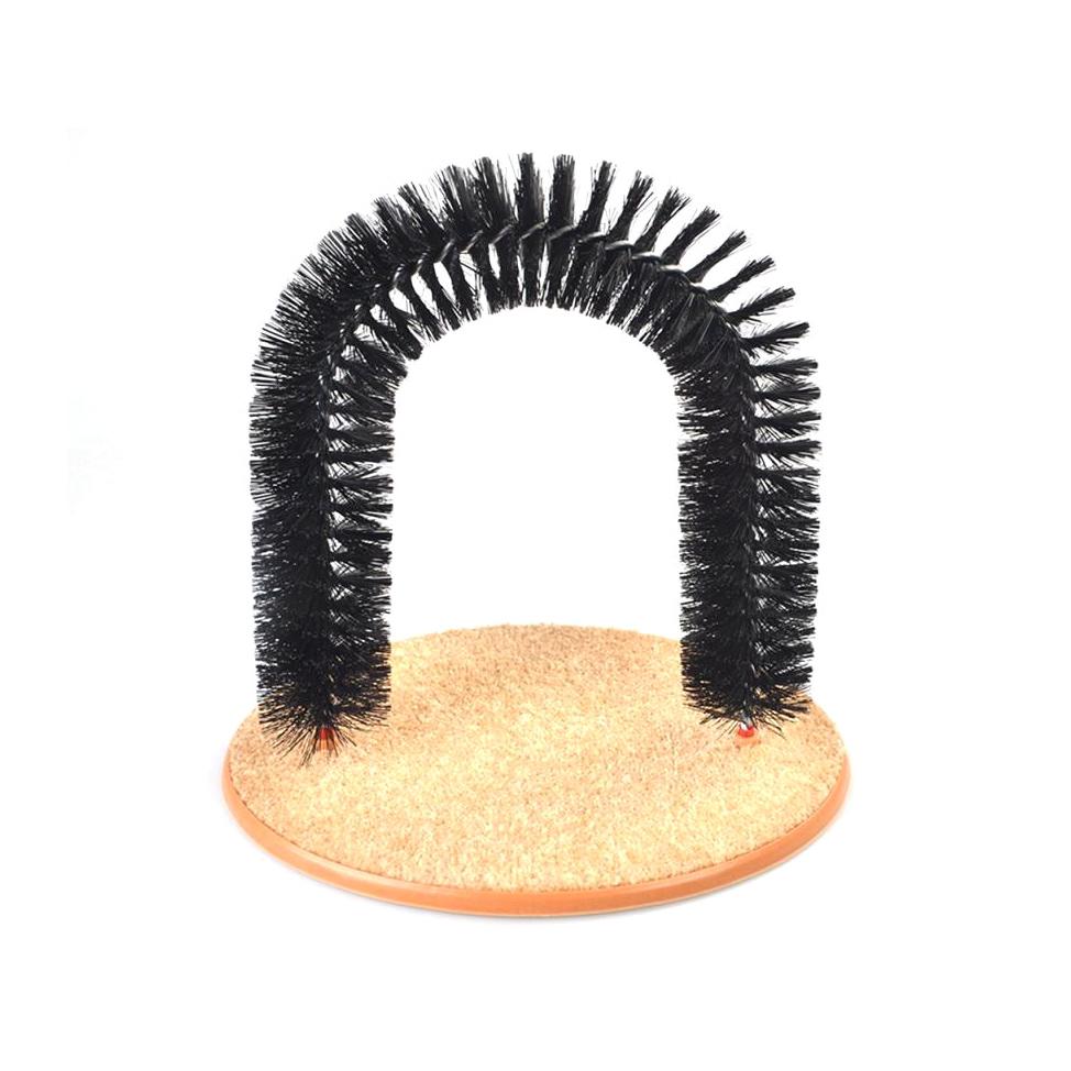 Kitty Arch Cat Groomer Scratcher Cleaner Fun Cat Self Groomer 3695 (Parcel Rate)