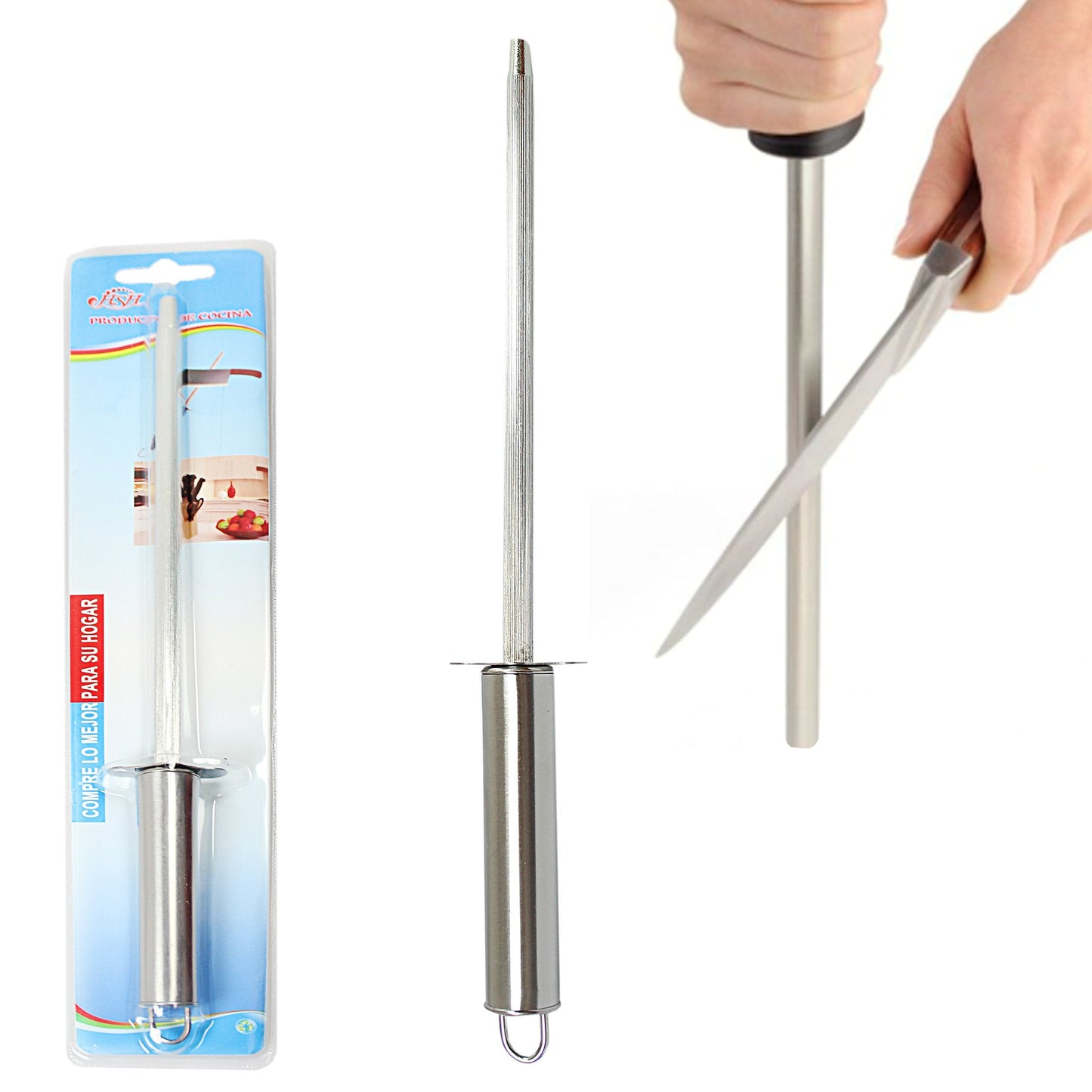 Knife Sharpener Heavy Duty Sharpener Tool 30cm 4946 (Parcel Rate)