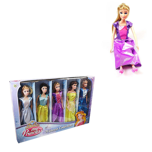 Fairytale Princess Collection Set My Princess Set Pack of 5 8411 (Parcel Rate)