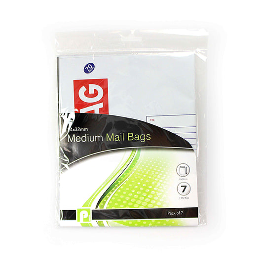 Mail Bags Medium 24mm x 32mm Pack Of 6  P2234 (Parcel Rate)
