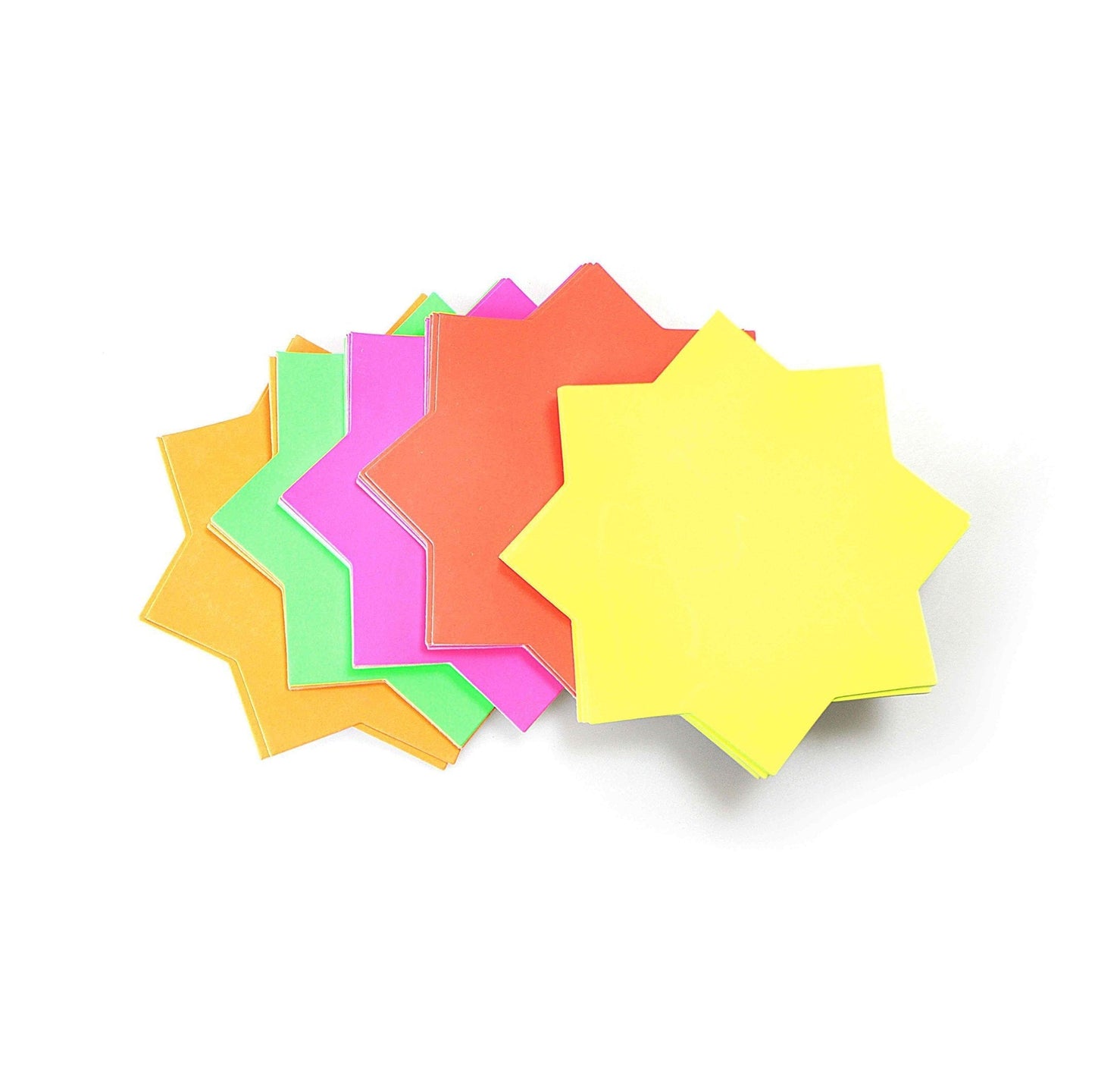 Medium Neon Stars Various Colours P2045 (Large Letter Rate)