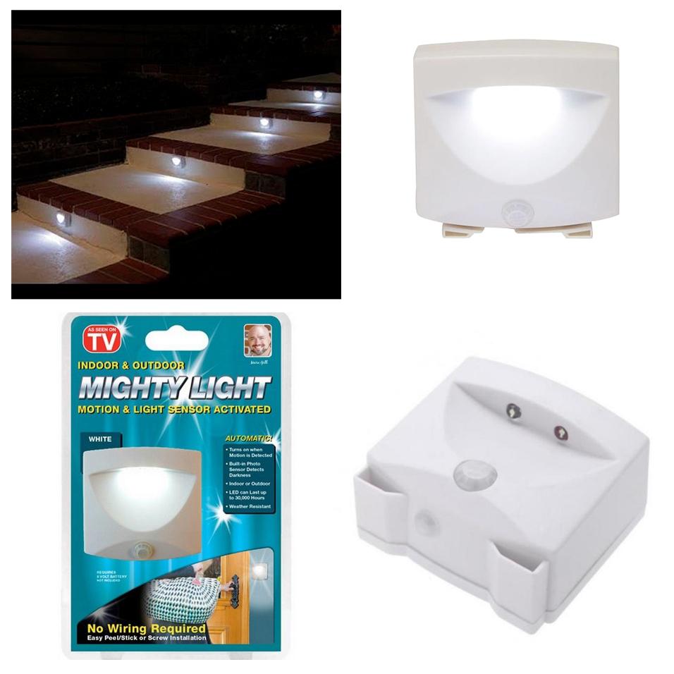 Mighty Light Motion & Lights Activated Indoor & Outdoor Use No Wiring Required 4522 (Large Letter Rate)
