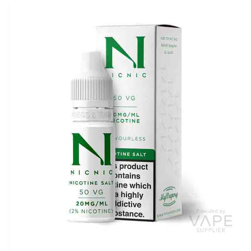 Nic Nic - Salt Shot - 10ml Nicotine Shot