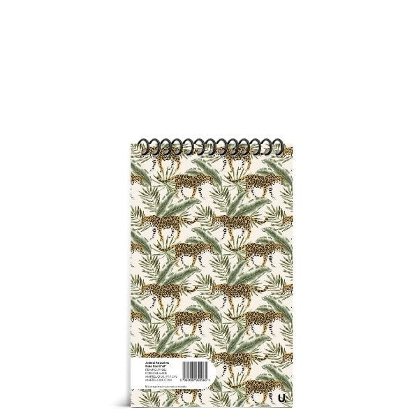 Animal Reporters Note Pad 5"x8" School Assorted Designs P1065 (Parcel Rate)