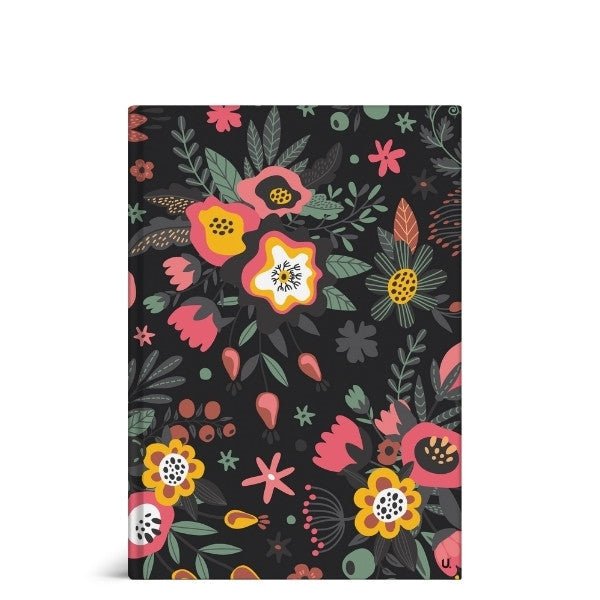 Floral A5 Hardback Notebook School Assorted Designs P1067 (Parcel Rate)
