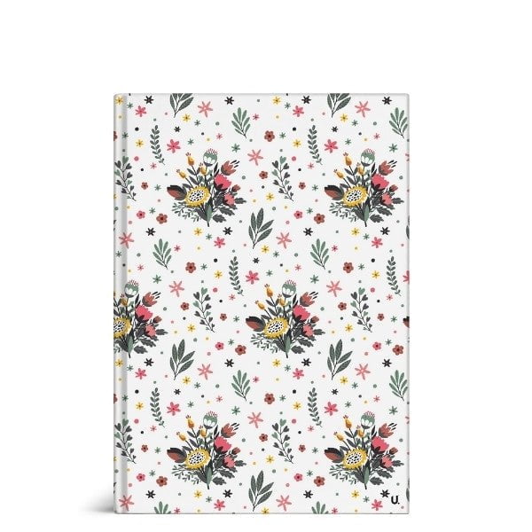 Floral A5 Hardback Notebook School Assorted Designs P1067 (Parcel Rate)